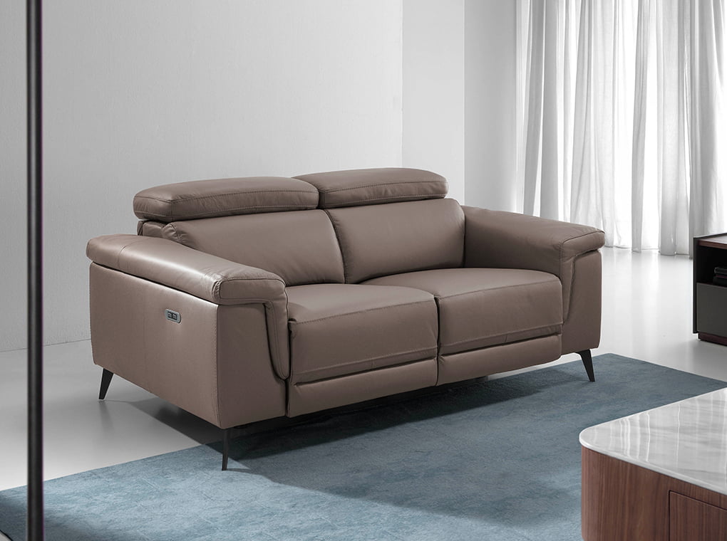 Canapea Moderna din Piele de Vaca Model 6106 Angel Cerda
