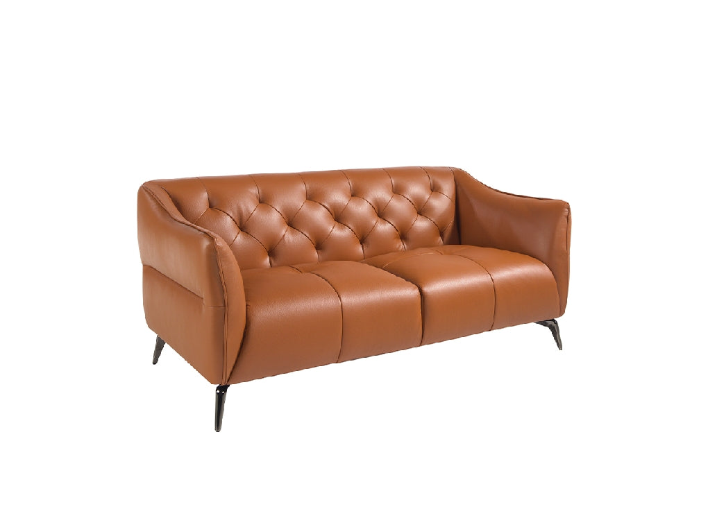 Canapea de Design Modern Tapitata in Piele Maro Angel Cerda