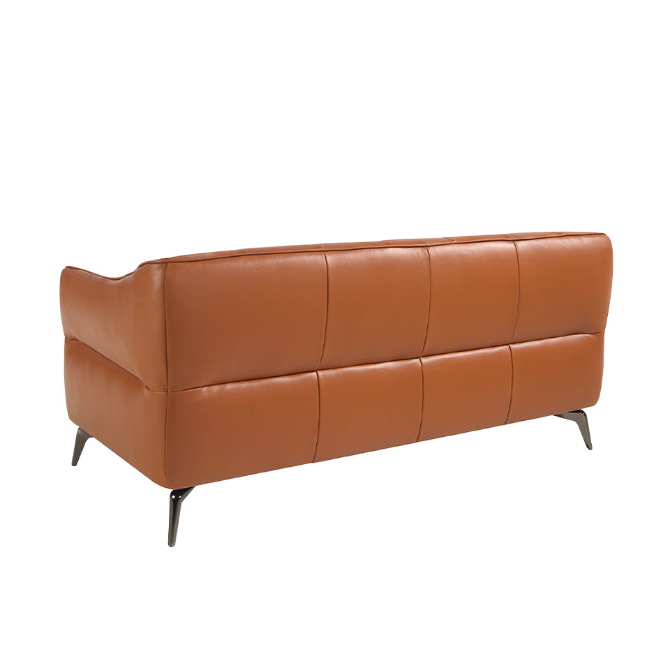 Canapea de Design Modern Tapitata in Piele Maro Angel Cerda
