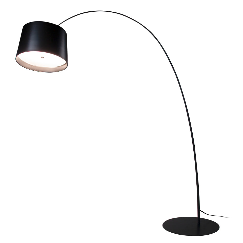 Lampadar Reglabil din Otel Negru Angel Cerda