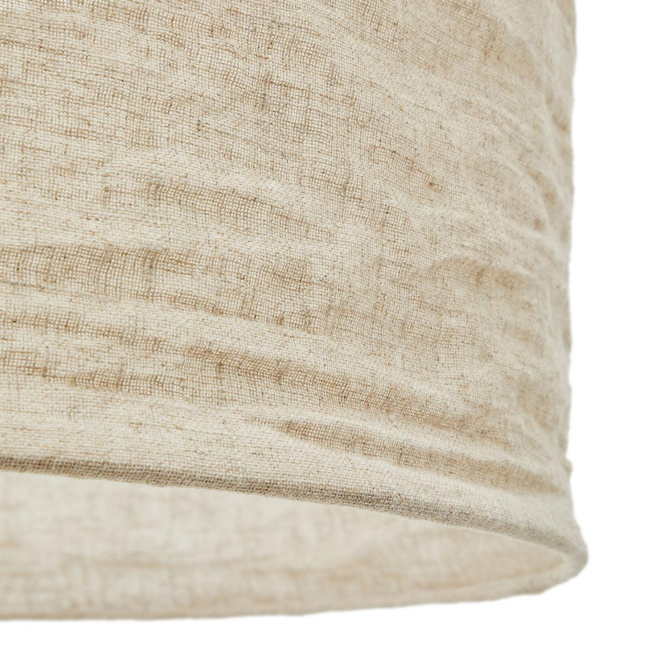 Abajur bej din fibre naturale 40 cm Mariela Kave Home