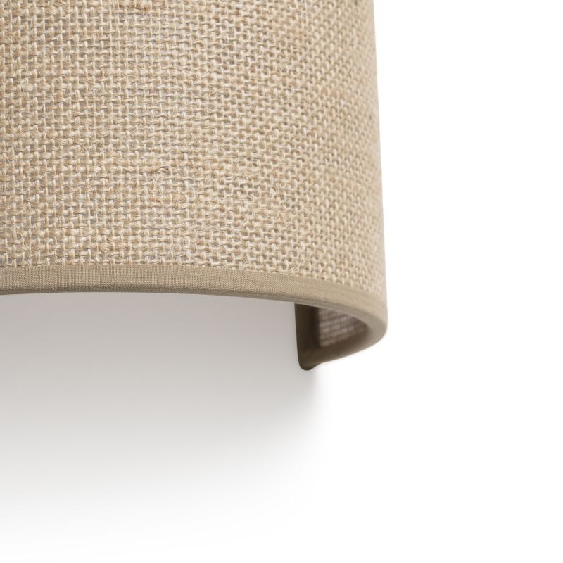 Aplica de perete ambientala design natural OTTON R Round 2L iuta