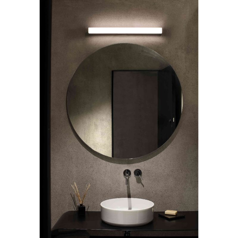 Aplica LED oglinda Baie IP44 stil modern liniar NILO-2 neagra