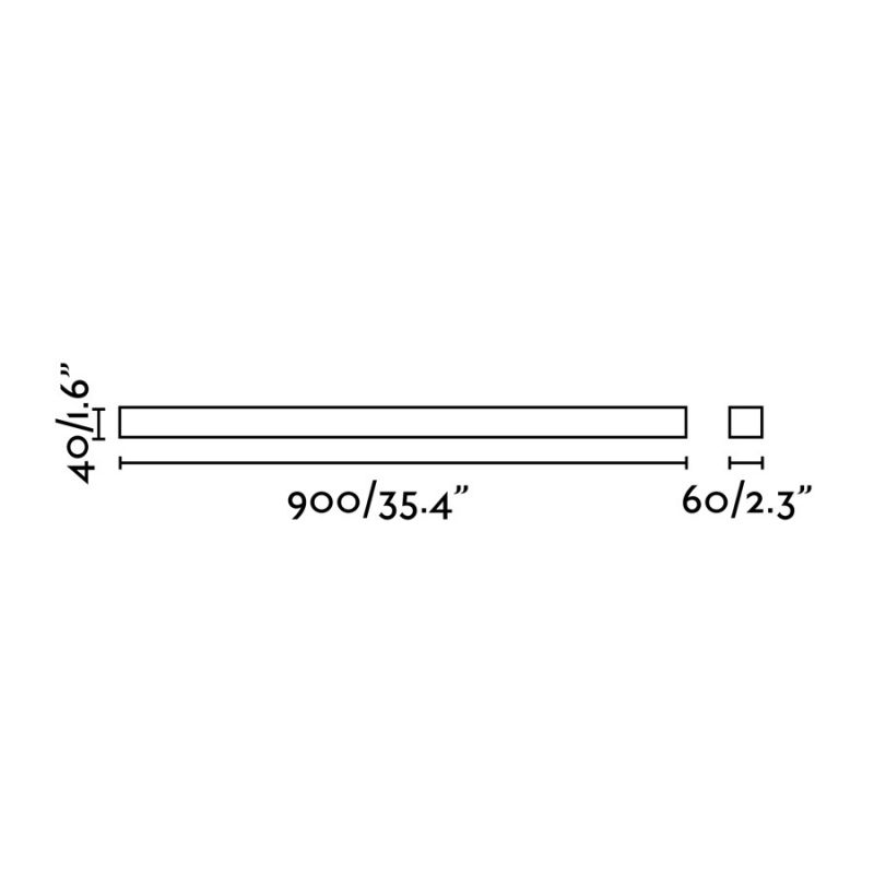 Aplica LED oglinda Baie IP44 stil modern minimalist NILO-2 crom