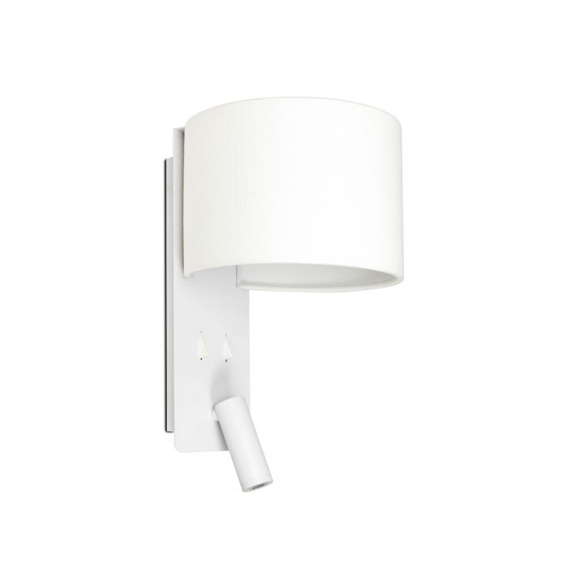 Aplica moderna cu reader LED FOLD White