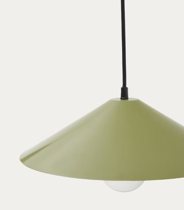 Aplica verde din metal Kally Kave Home