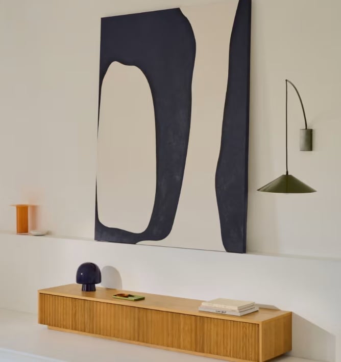 Aplica verde din metal Kally Kave Home