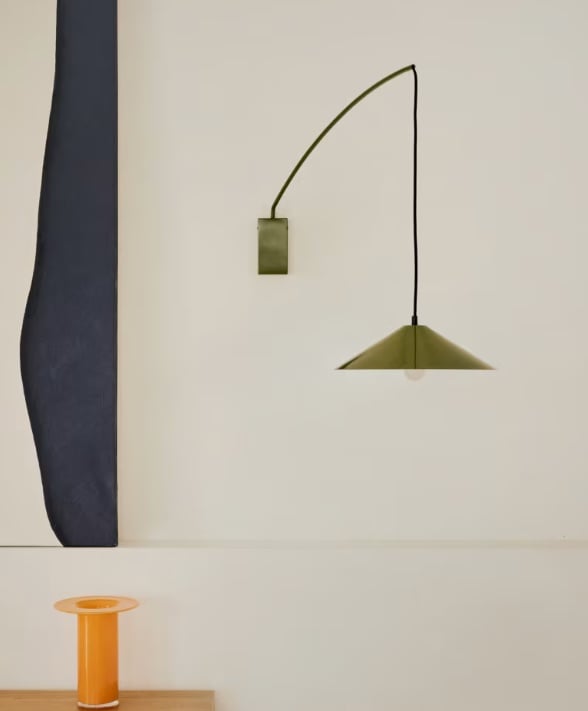 Aplica verde din metal Kally Kave Home