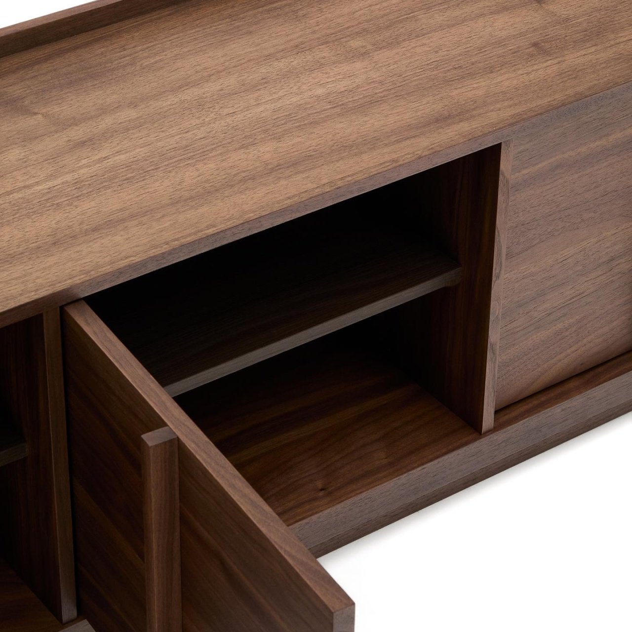 Comoda TV maro din lemn 200 cm Onix Kave Home