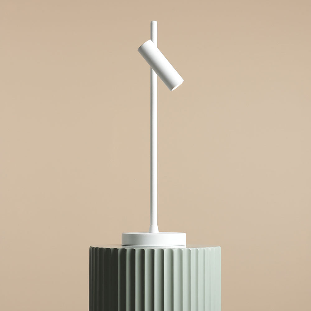 Lampa birou alba din metal 54 cm Trevo Aldex