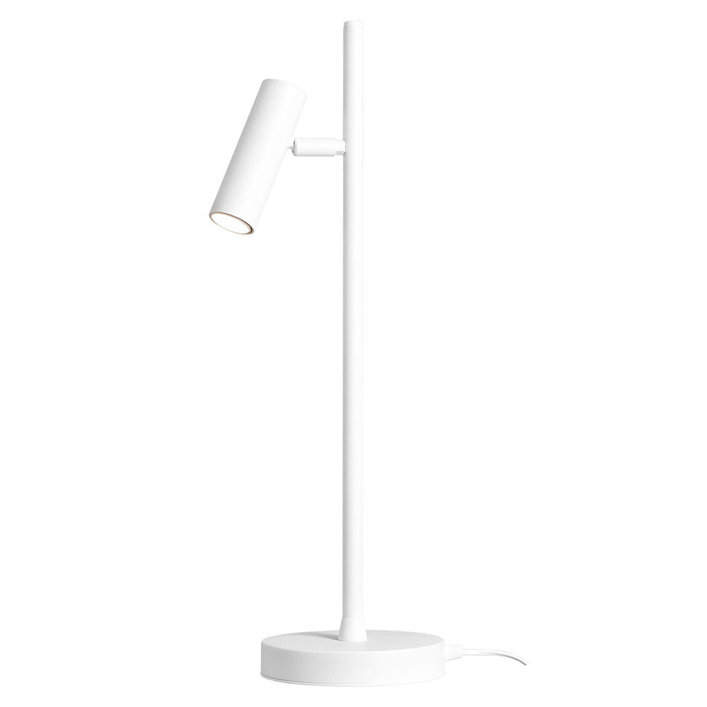 Lampa birou alba din metal 54 cm Trevo Aldex
