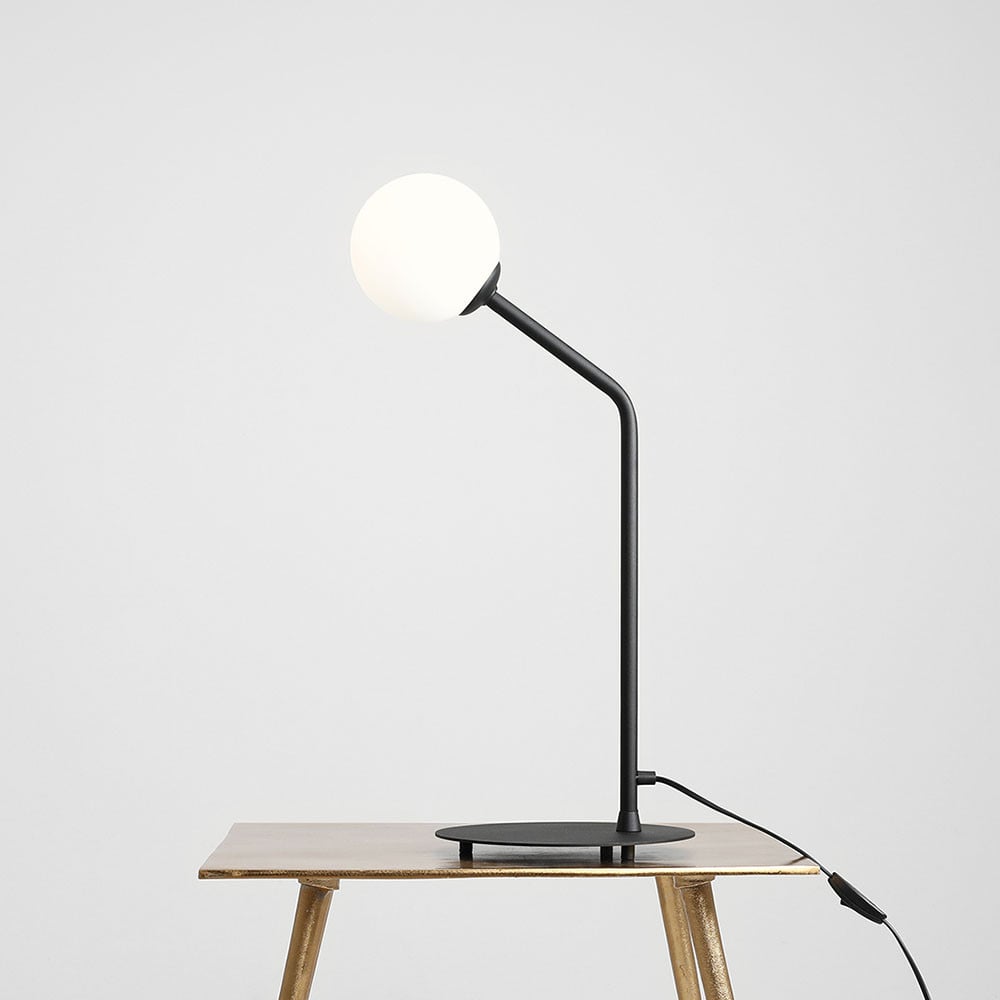 Lampa birou neagra din metal 62 cm Pure Aldex