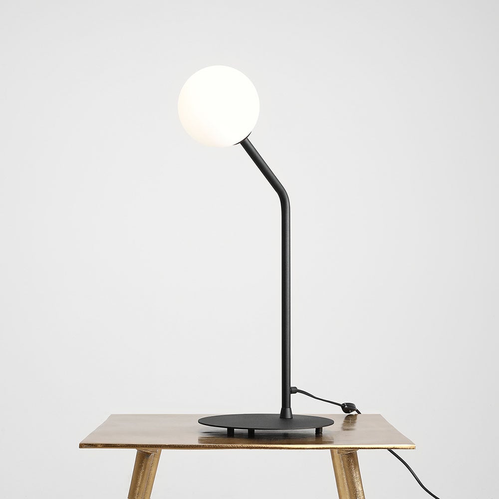 Lampa birou neagra din metal 62 cm Pure Aldex