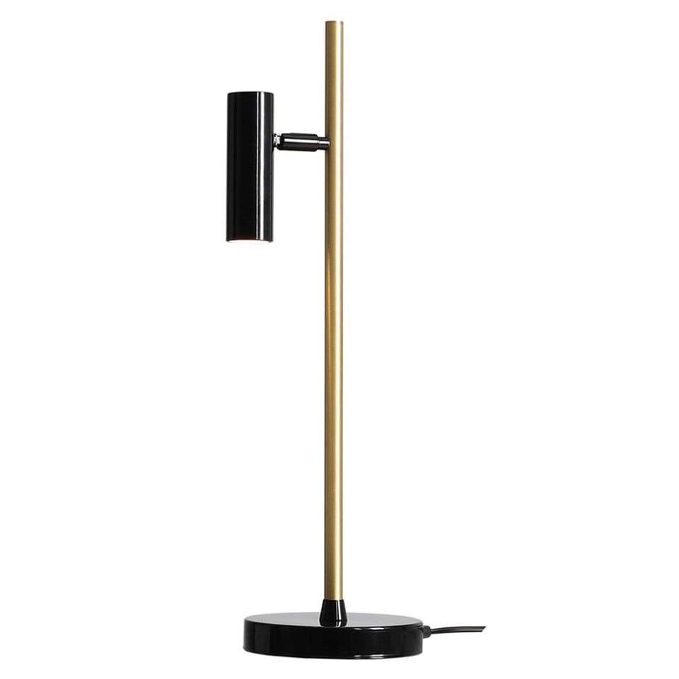 Lampa birou neagra/maro alama din metal 54 cm Trevo Aldex
