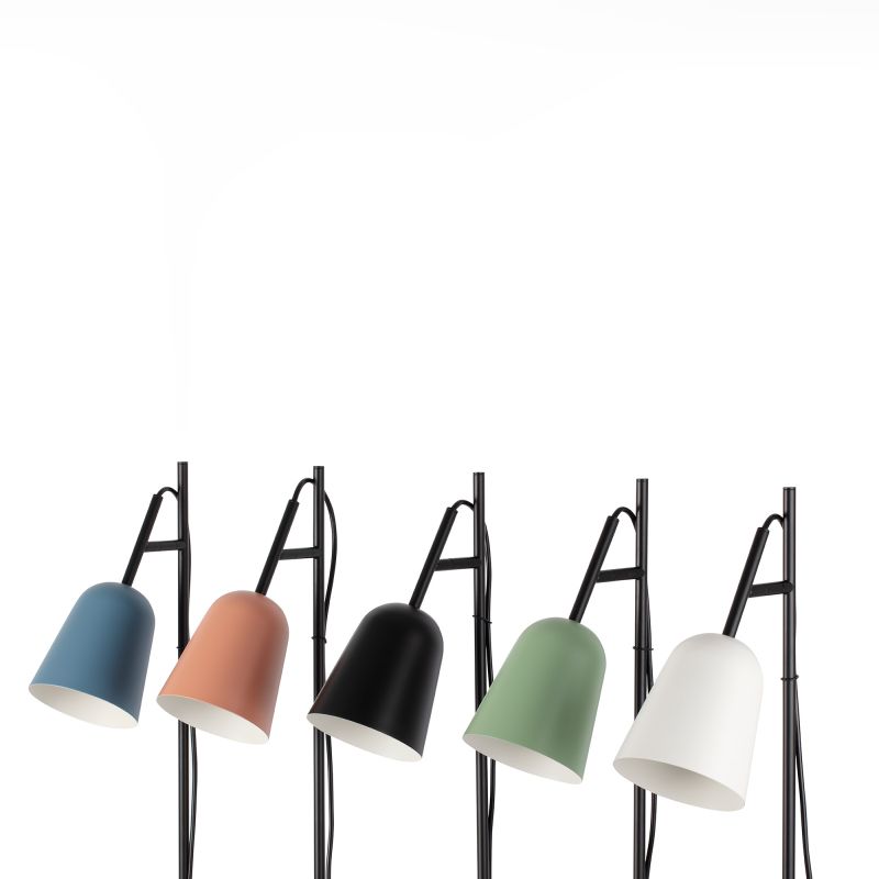 Lampadar, Lampa de podea design modern Studio negru