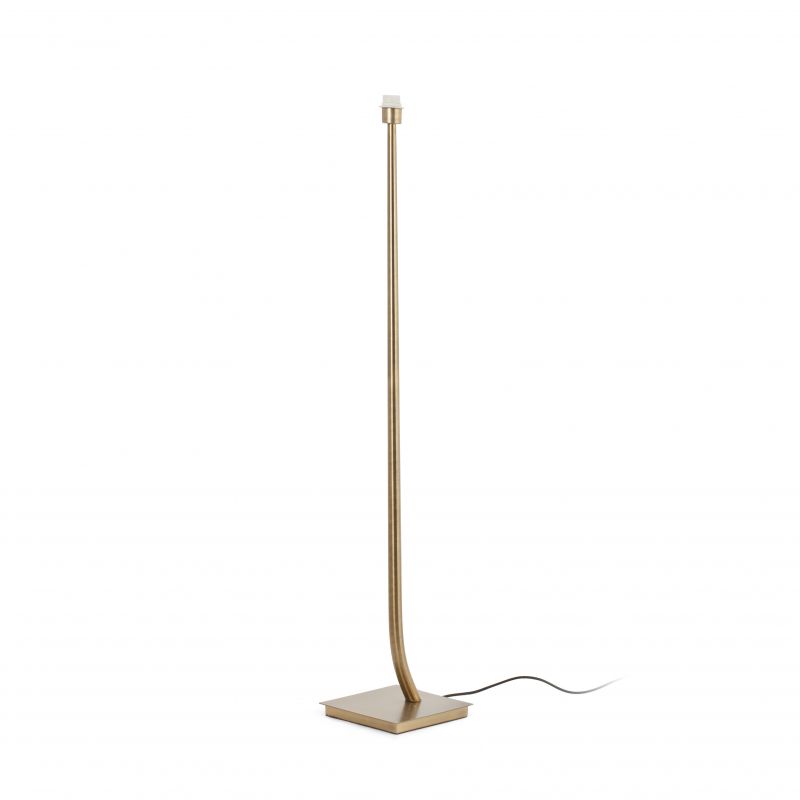 Lampadar / Lampa de podea eleganta design clasic REM auriu/alb
