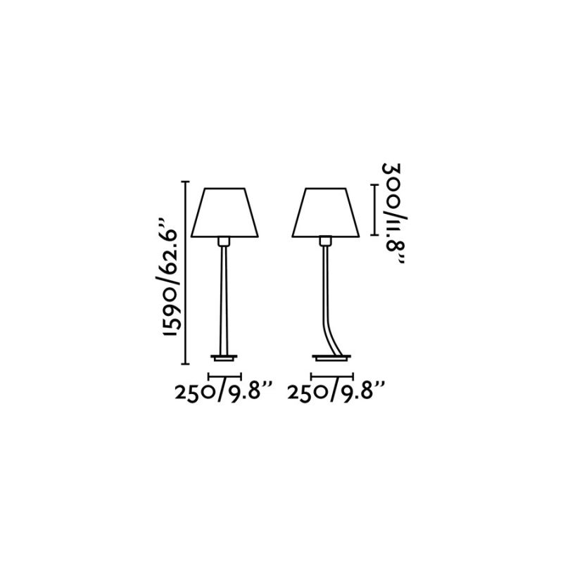Lampadar / Lampa de podea eleganta design clasic REM nickel/alb
