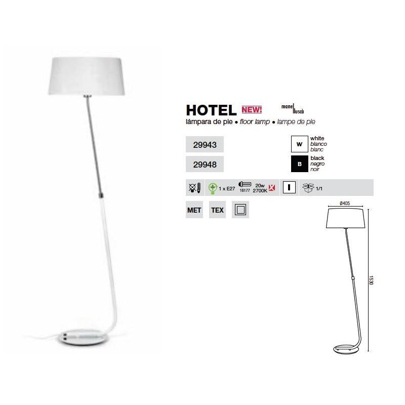 Lampadar, lampa de podea Hotel