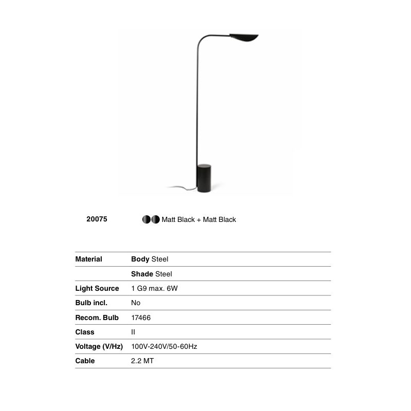 Lampadar, Lampa de podea LIGGERA