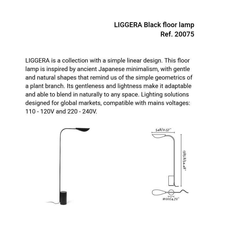 Lampadar, Lampa de podea LIGGERA