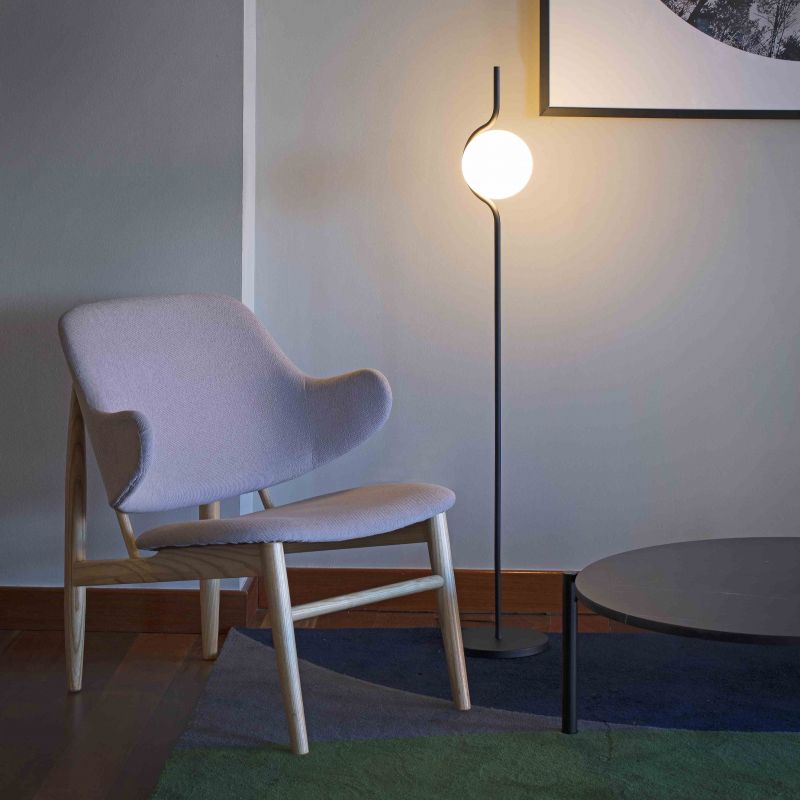 Lampadar LED dimabil design modern LE VITA LED Black