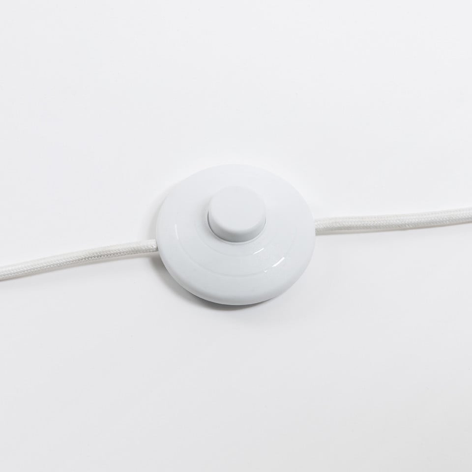 Lampadar maro din ratan 120 cm Kamaria Kave Home