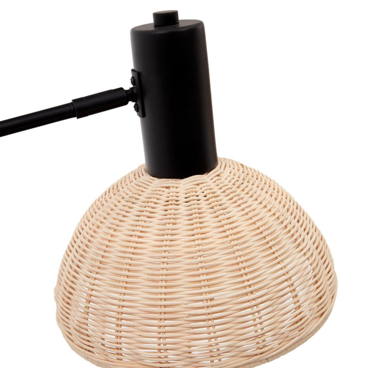 Lampadar maro din ratan 168 cm Damila Kave Home