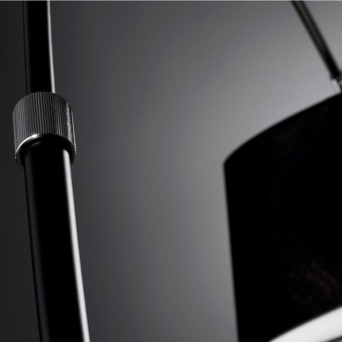 Lampadar negru din marmura 220 cm May Kave Home