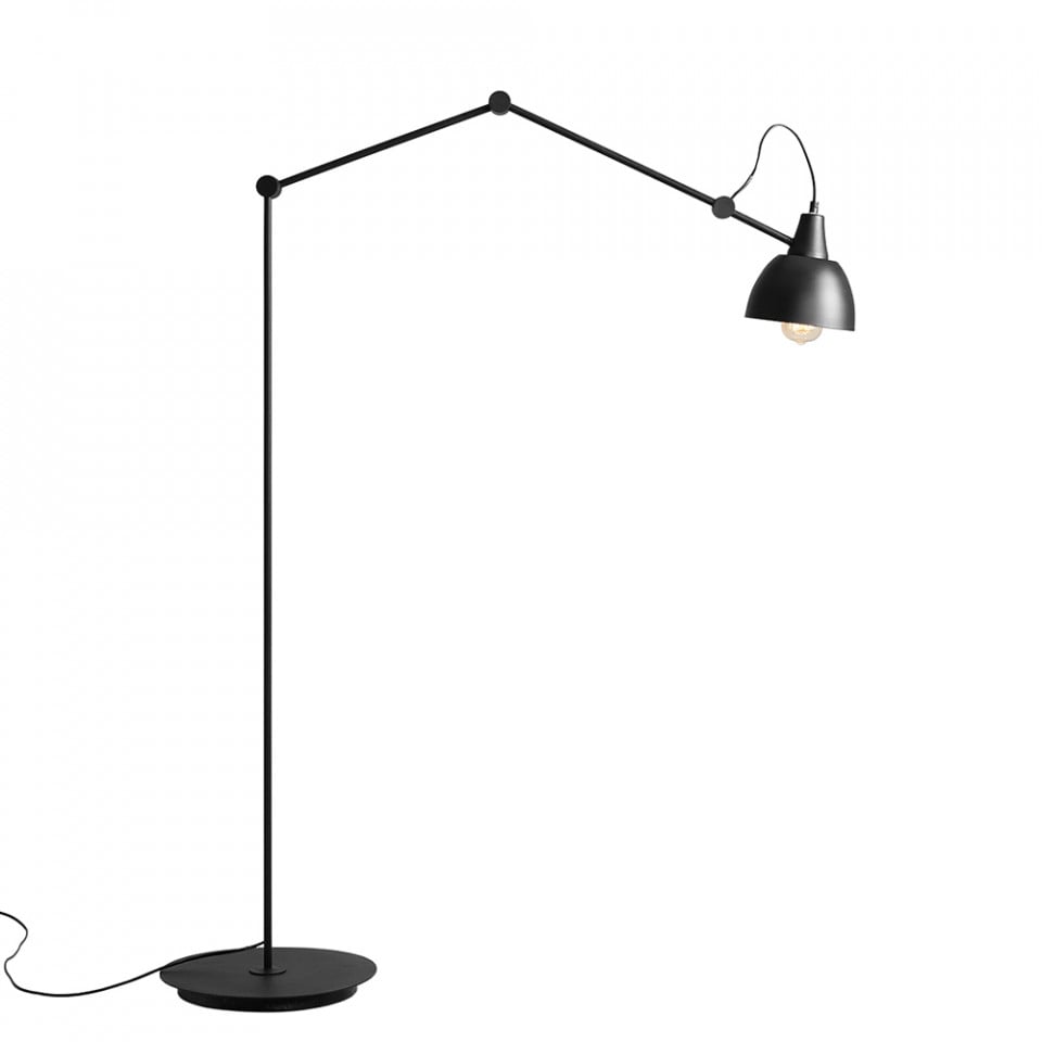 Lampadar negru din metal 233 cm Aida Aldex