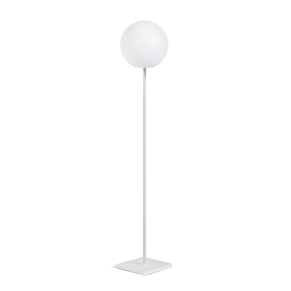 Lampadar portabil alb din metal 120 cm Dinesh Kave Home