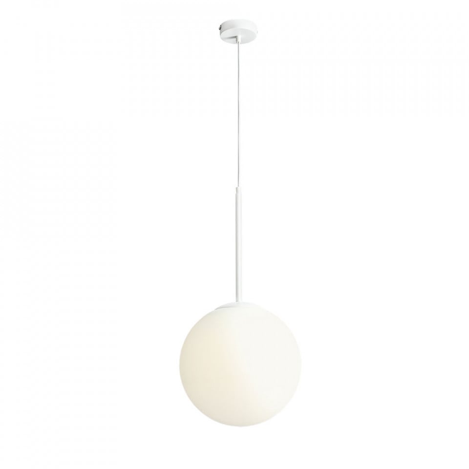 Lustra alba din sticla Bosso Medium Aldex