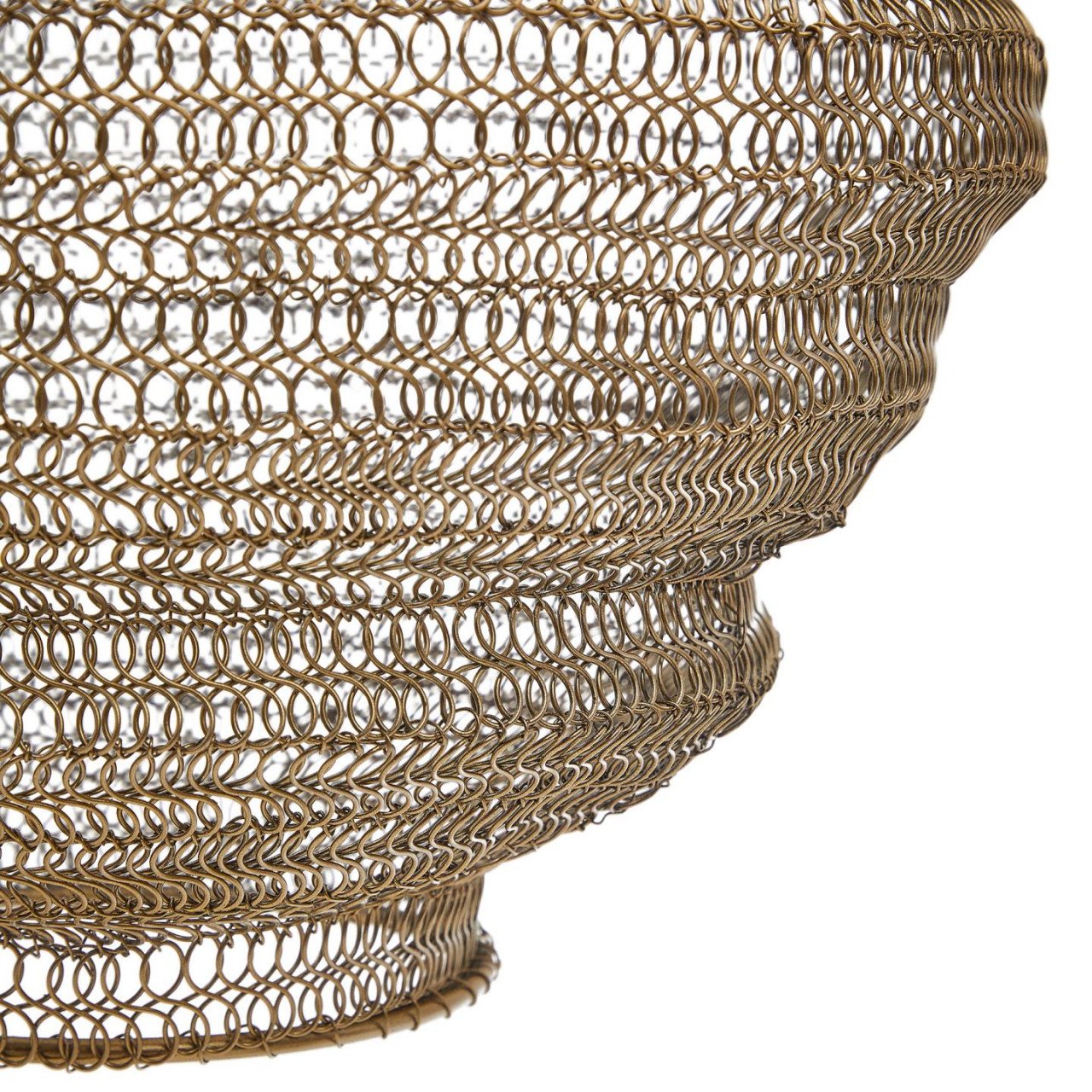 Lustra aurie din metal Sarraco Kave Home