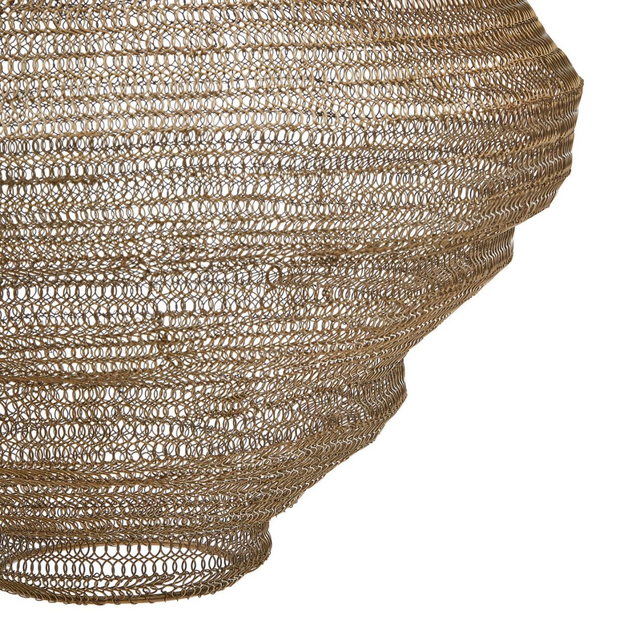 Lustra aurie din metal Sarraco Large Kave Home