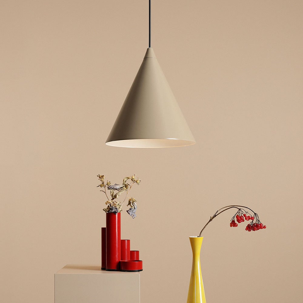 Lustra bej din metal Form Aldex