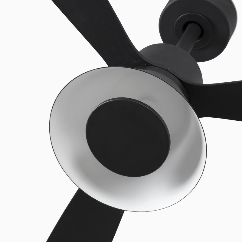 Lustra cu Ventilator si telecomanda AMELIA L CONE LED negru
