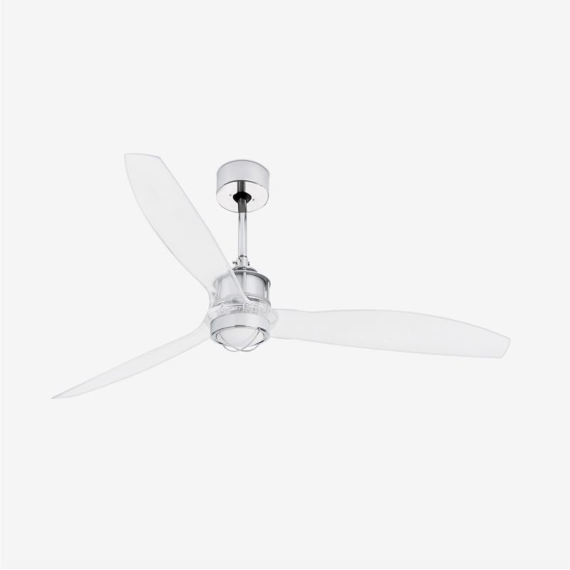 Lustra cu Ventilator si telecomanda JUST FAN M transparent