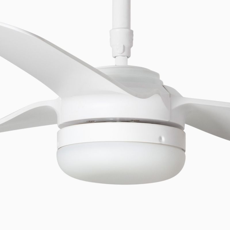 Lustra cu Ventilator si telecomanda PUNT M LED alb