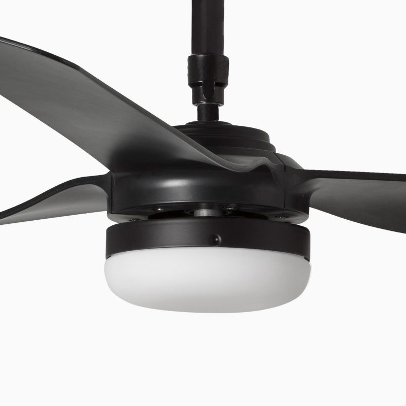Lustra cu Ventilator si telecomanda PUNT M LED negru