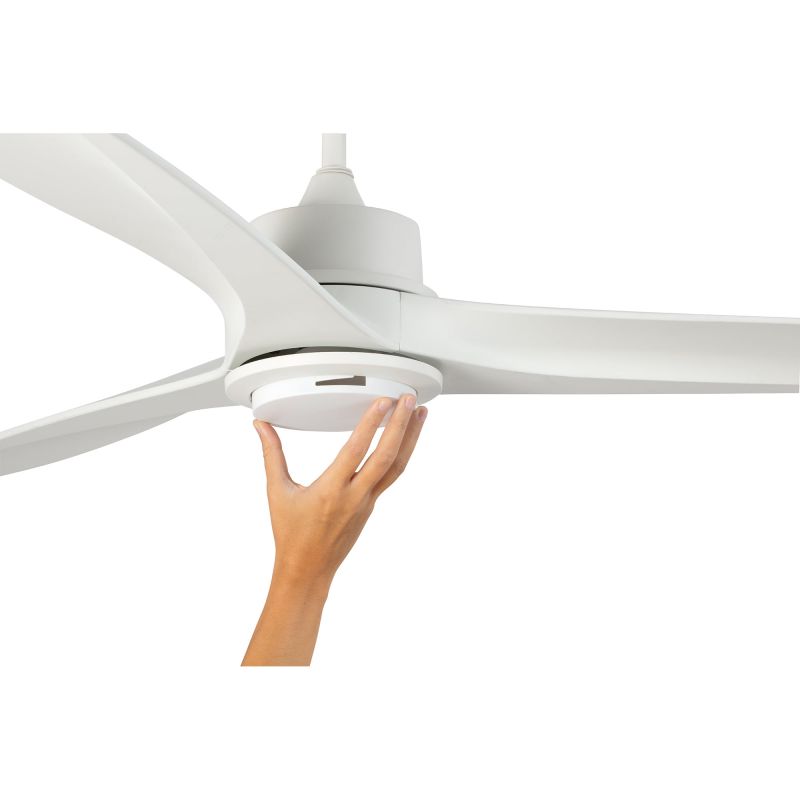 Lustra cu Ventilator si telecomanda TONIC L LED alb
