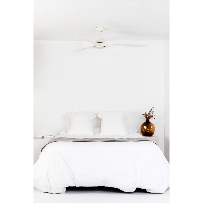 Lustra cu Ventilator si telecomanda TONIC L LED alb