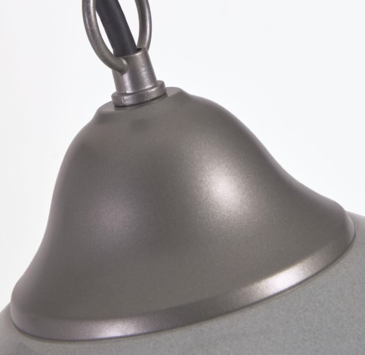 Lustra gri din metal Neus Kave Home