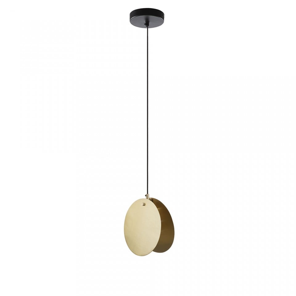 Lustra maro alama din metal Monica Kave Home