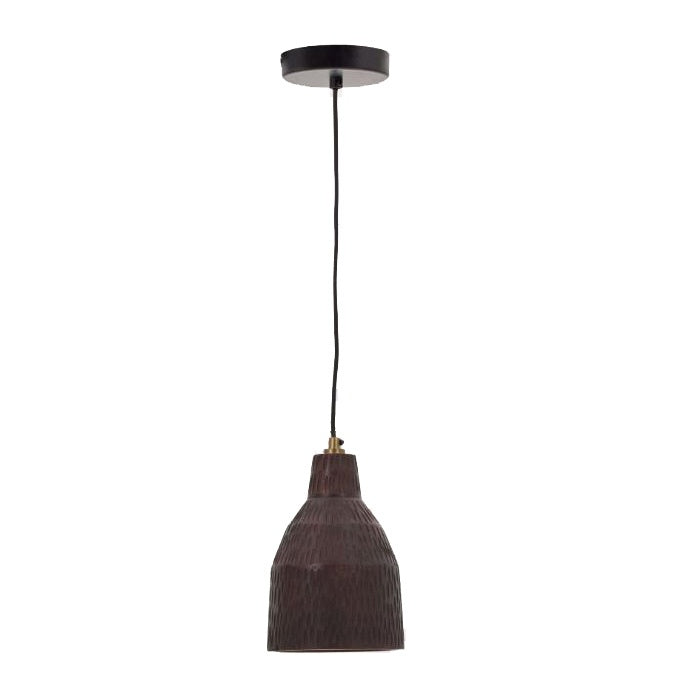 Lustra neagra din lemn Amire Small Kave Home