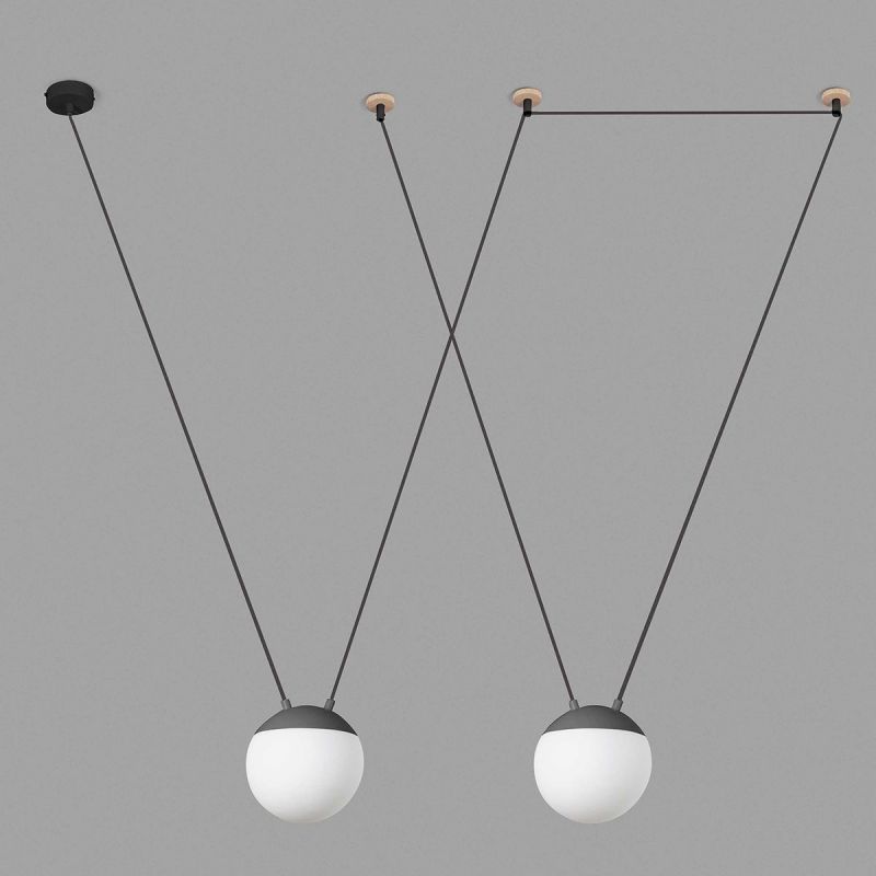 Lustra / Pendul MINE SPACE II Grey