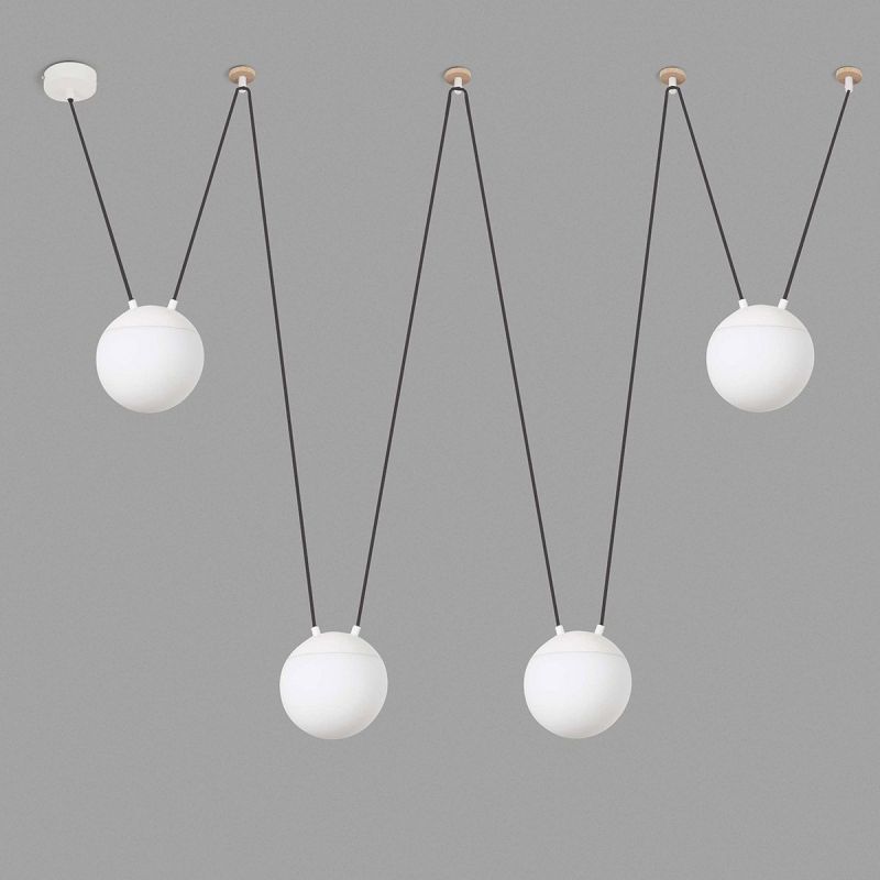 Lustra / Pendul MINE SPACE IV White