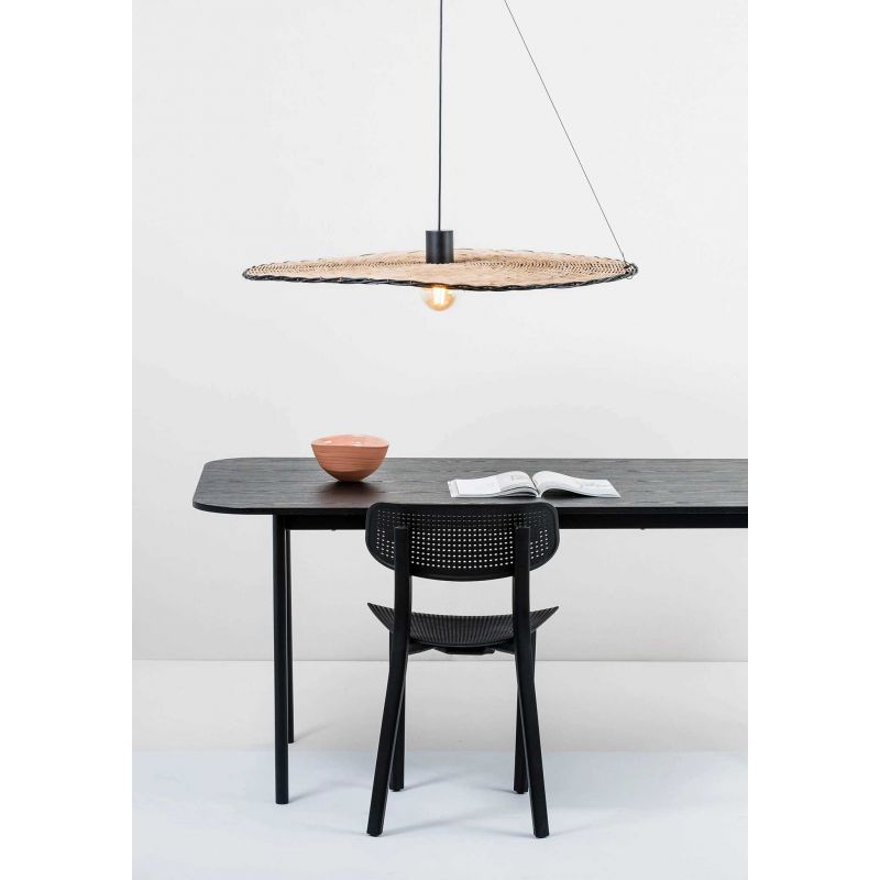 Lustra / Pendul suspendat design natural din ratan COSTAS 100cm