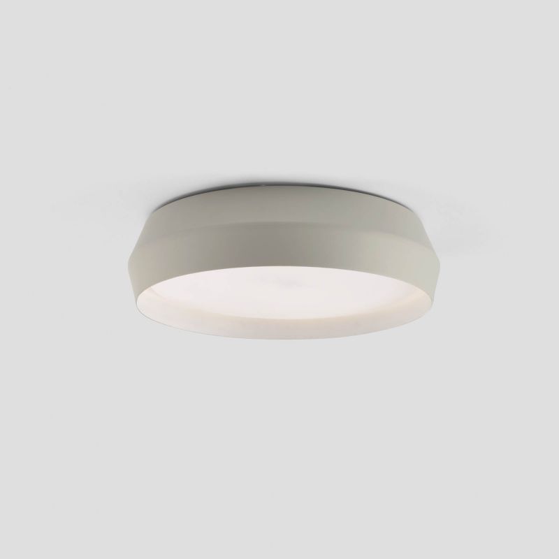 Lustra / Plafoniera LED design modern slim SHOKU Ø35cm gri