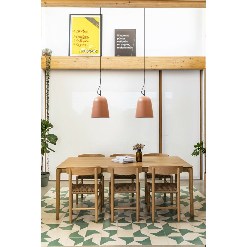 Lustra suspendata design modern Studio 290 roz