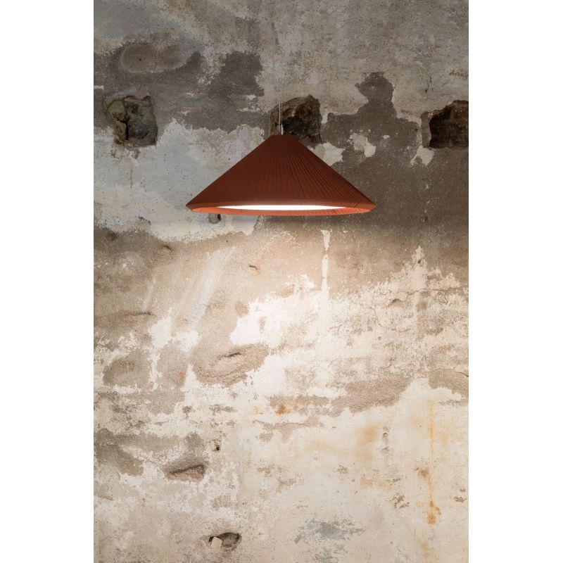 Lustra XXL suspendata design decorativ SAIGON IN ø70cm Terracotta