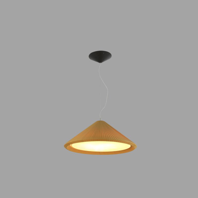 Lustra XXL suspendata design decorativ SAIGON IN ø70cm yellow